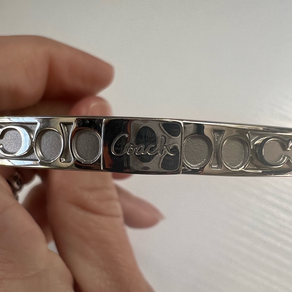 Coach Logo Bangle - Picture 2 of 2